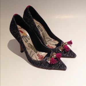 DSquared velvet heels